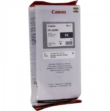 Картридж CANON PFI-320 BK черный [2890c001] - фото №4