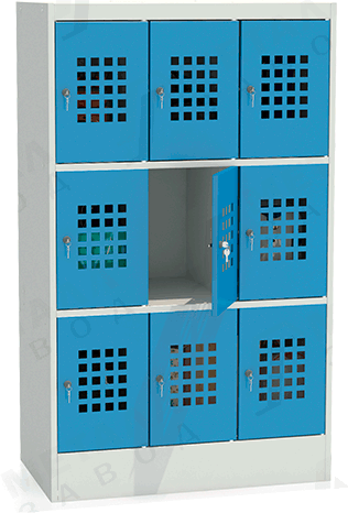 Шкаф для ручной клади ШМ 33-30 синий