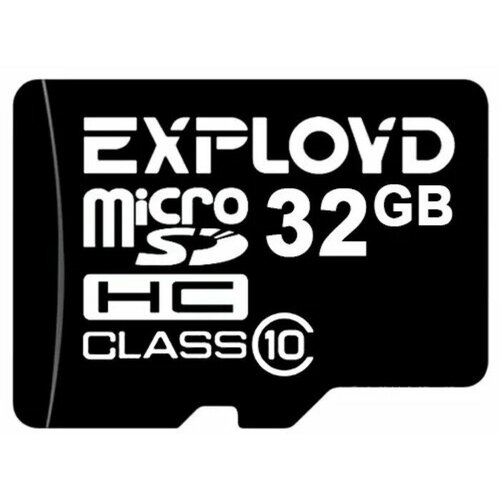 Exployd Карта памяти Exployd MicroSD, 32 Гб, SDHC, класс 10