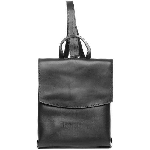 фото Рюкзак ofta, фактура гладкая, черный