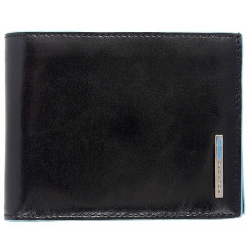 фото Кошелек мужской piquadro blue square pu1240b2/n черный натур.кожа