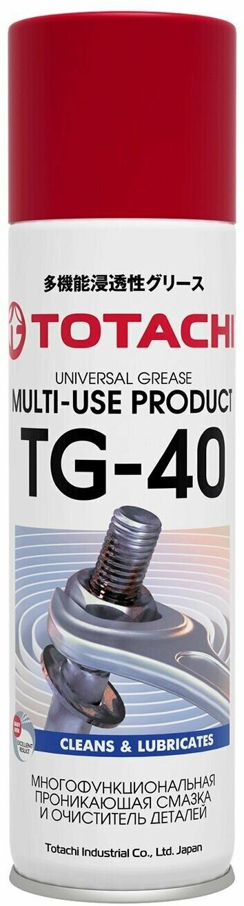 Универсальная проникающая смазка TOTACHI MULTI-USE PRODUCT TG-40 0,65л