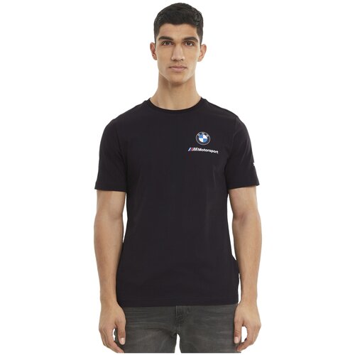 Футболка/599535-01/BMW MMS ESS Small Logo Tee/черный/M