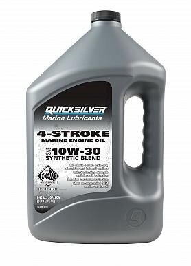 Моторное масло QUICKSILVER Synthetic Blend 10W30 для ПЛМ и стационарных моторов, 4л