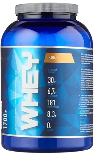 R-LINE Whey, 1700 g (банан)