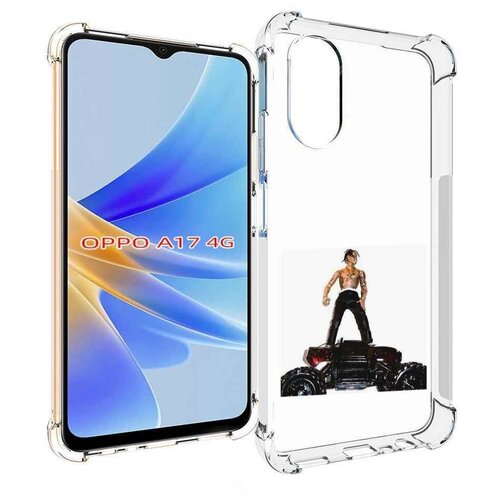 Чехол MyPads Travis Scott - Rodeo для OPPO A17 задняя-панель-накладка-бампер чехол mypads travis scott rodeo для oppo reno8 pro задняя панель накладка бампер