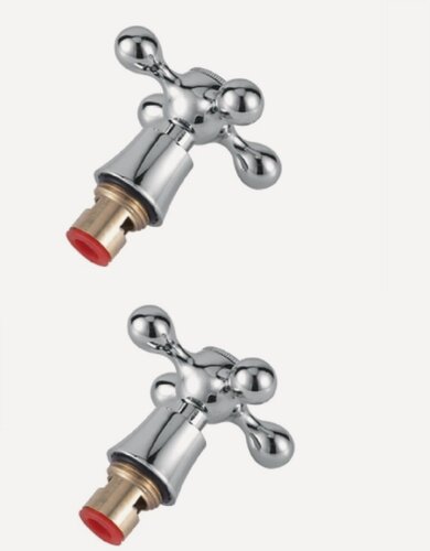 Изображение товара Кран-букса T50 OUTE металл/керамика 1/2" с маховиком (комплект из 2 шт для холодной и горячей воды)