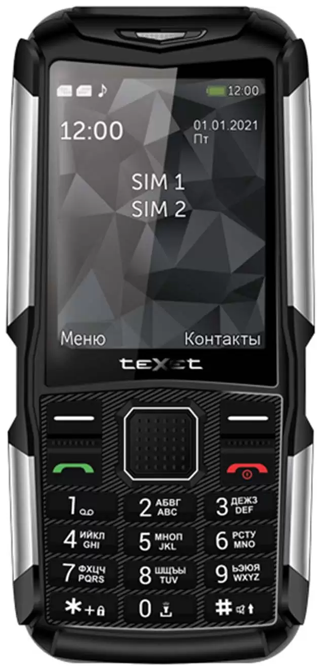 Мобильный телефон teXet TM-D314 Black - фото №2