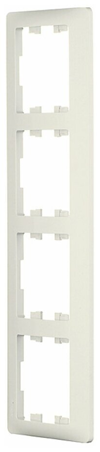 Glossa GSL000104 Рамка 4-постовая горизонтальная (горизонтальная, белая) Schneider Electric - фото №16