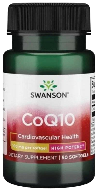 CoQ10, 100 мг, 50 г, 50 шт.