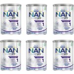 Молочная смесь Nestle NAN 1 ExpertPro гипоаллергенный с рождения 400 г 6 шт - изображение