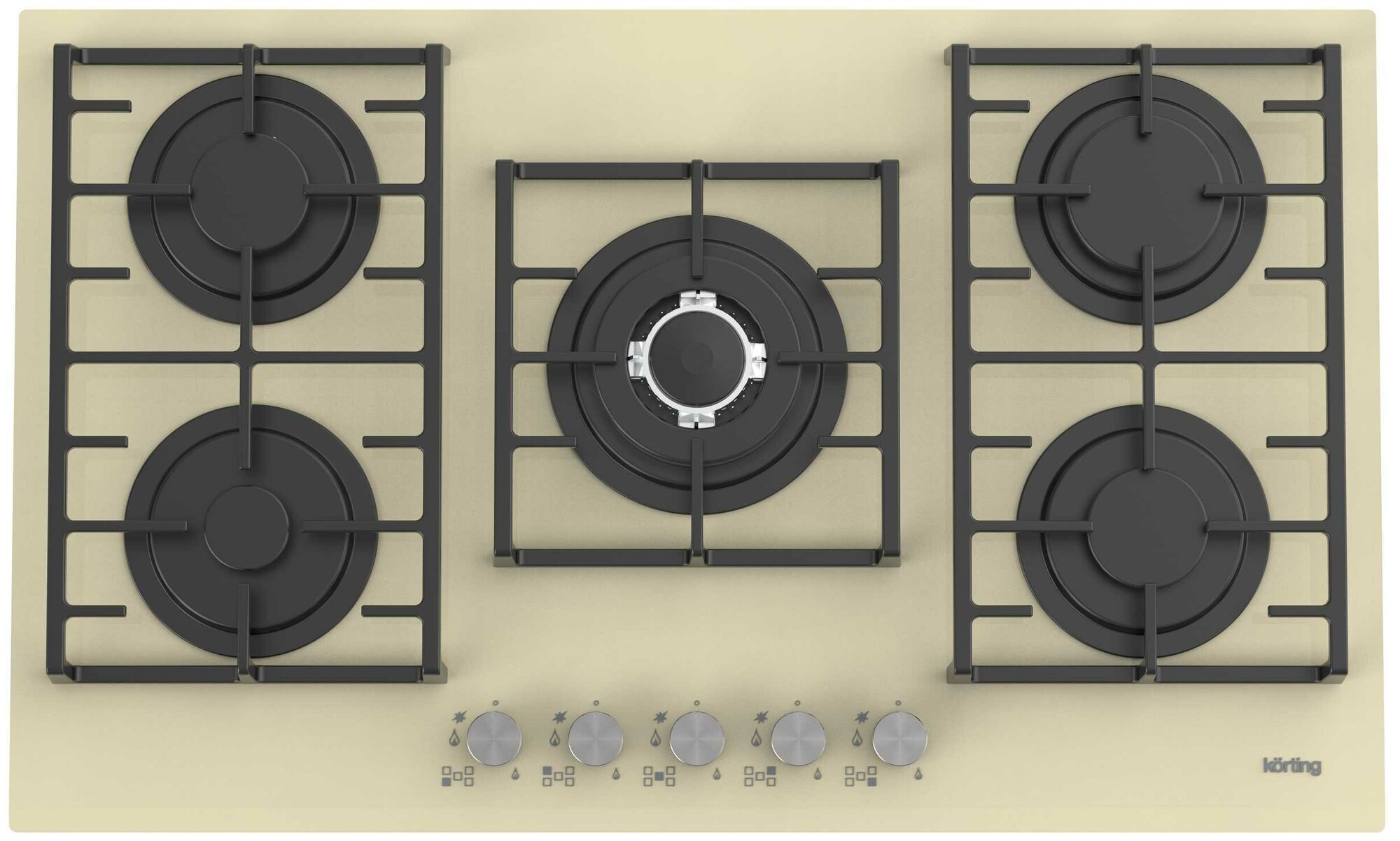 Встраиваемая варочная панель Korting HGG 9835 CTB
