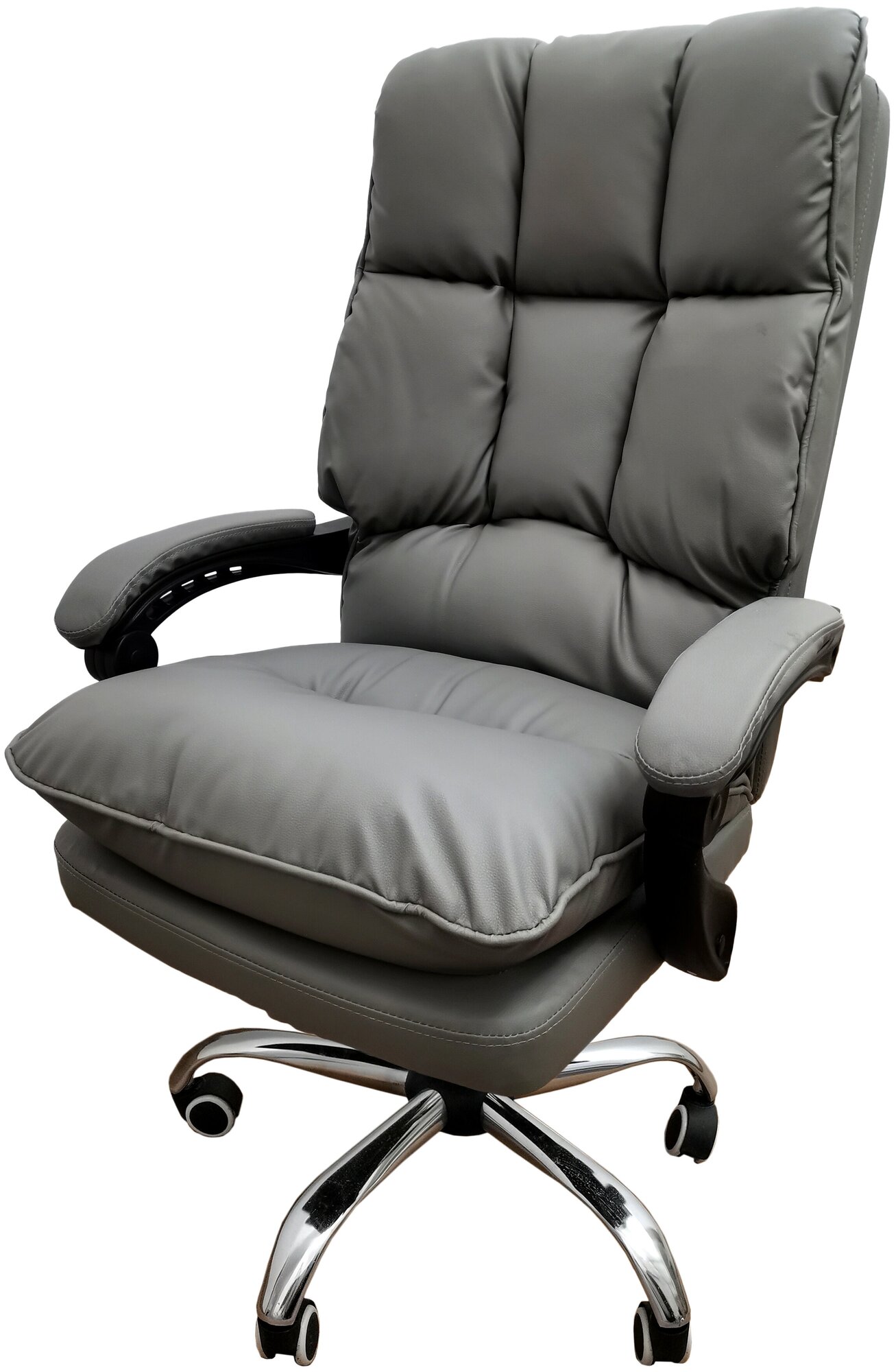 Кресло офисное компьютерное Cloud-909 Gray
