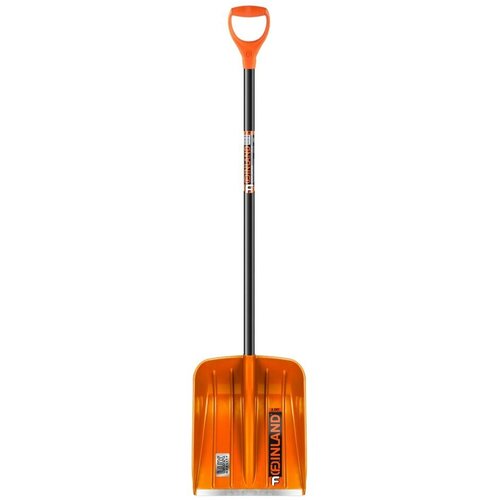 Лопата снеговая Finland пластиковая с деревянным черенком 550х385 мм (2245-ч)
