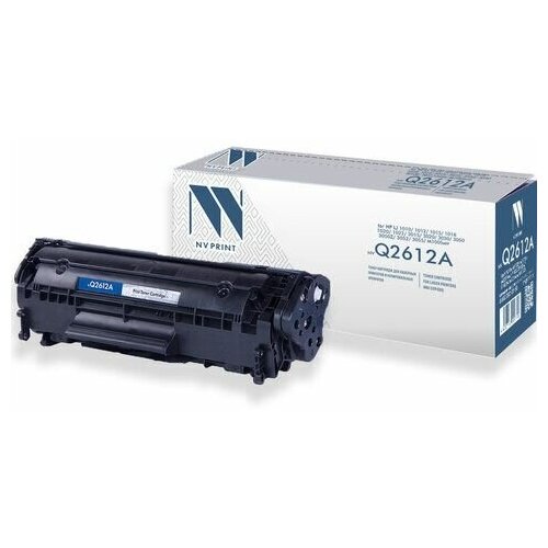Картридж лазерный NV PRINT (NV-Q2612A) для HP LaserJet 1018/3052/М1005, ресурс 2000 стр. картридж лазерный nv print nv q2612a для hp laserjet 1018 3052 м1005 1 шт