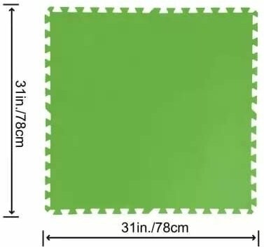 Мягкая модульная подстилка Bestway 58636, "Пазл" 78x78см 9 шт, 5.47м - фотография № 1