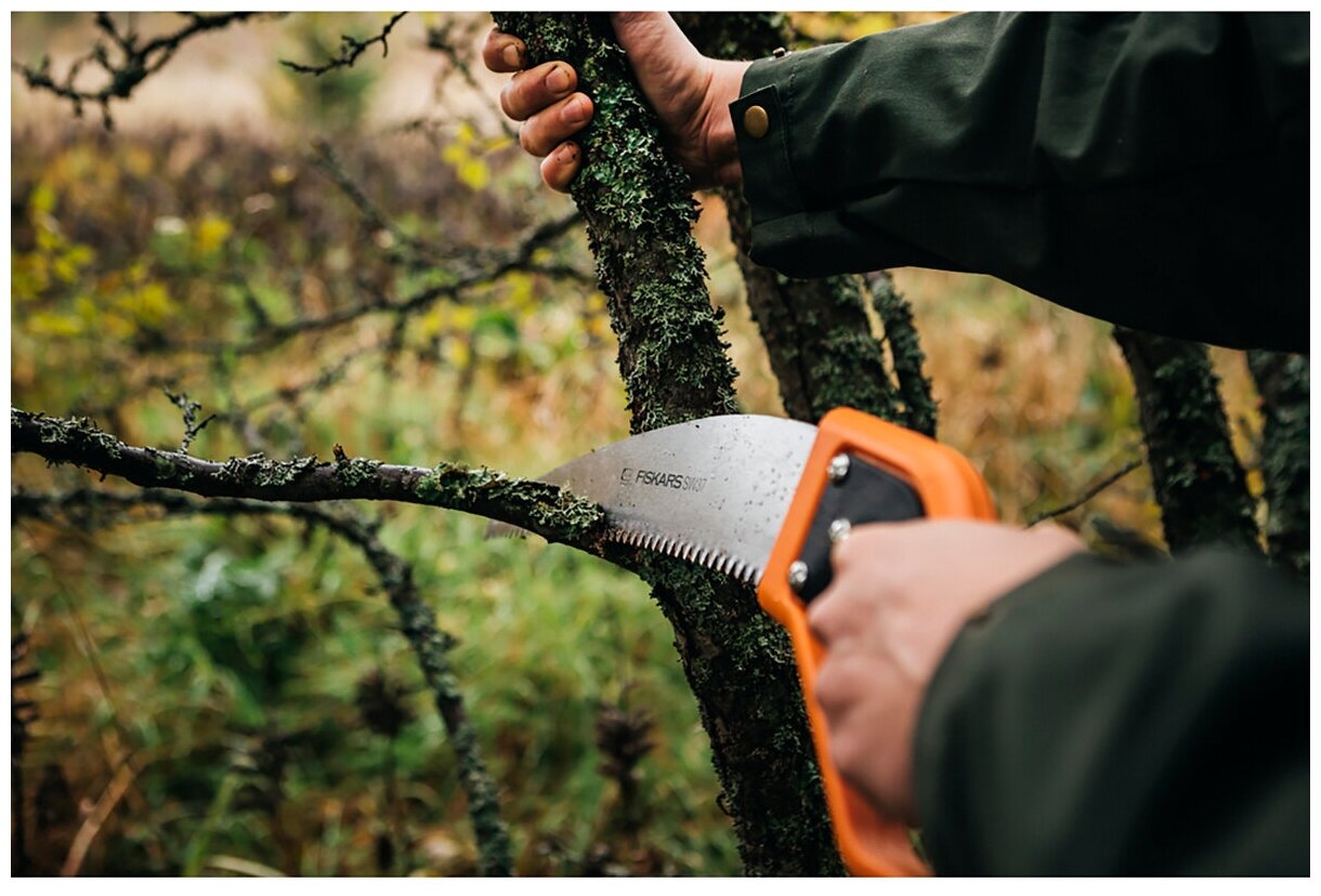 Пила с D-образной ручкой Fiskars SW 37 1028374 - фотография № 8