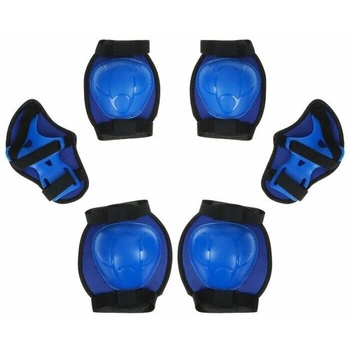 фото Защита роликовая ot-2017, размер универсальный, цвет синий onlytop