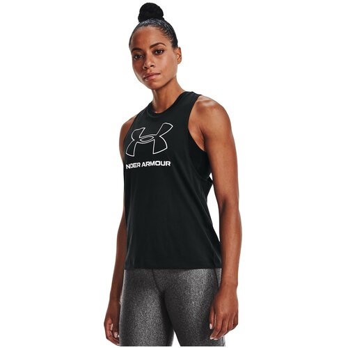 фото Майка under armour ua sportstyle logo tank женщины 1369886-001 md
