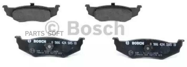 BOSCH 0986424585 Колодки тормозные дисковые