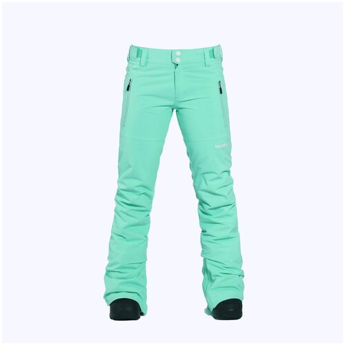 Горнолыжные брюки Horsefeathers, карманы, мембрана, утепленные, водонепроницаемые, размер XL, зеленый