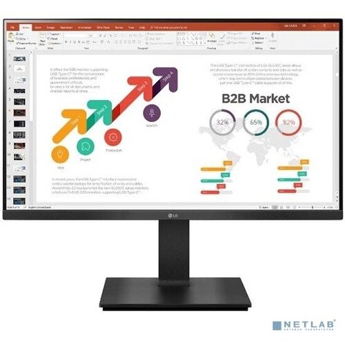 LG Монитор LCD LG 238 24BP450Y-B IPS 1920x1080 75Hz 5ms 250cd 10001 250cd 178178 10001 D-Sub HDMI DisplayPort Pivot чёрный 1618900₽