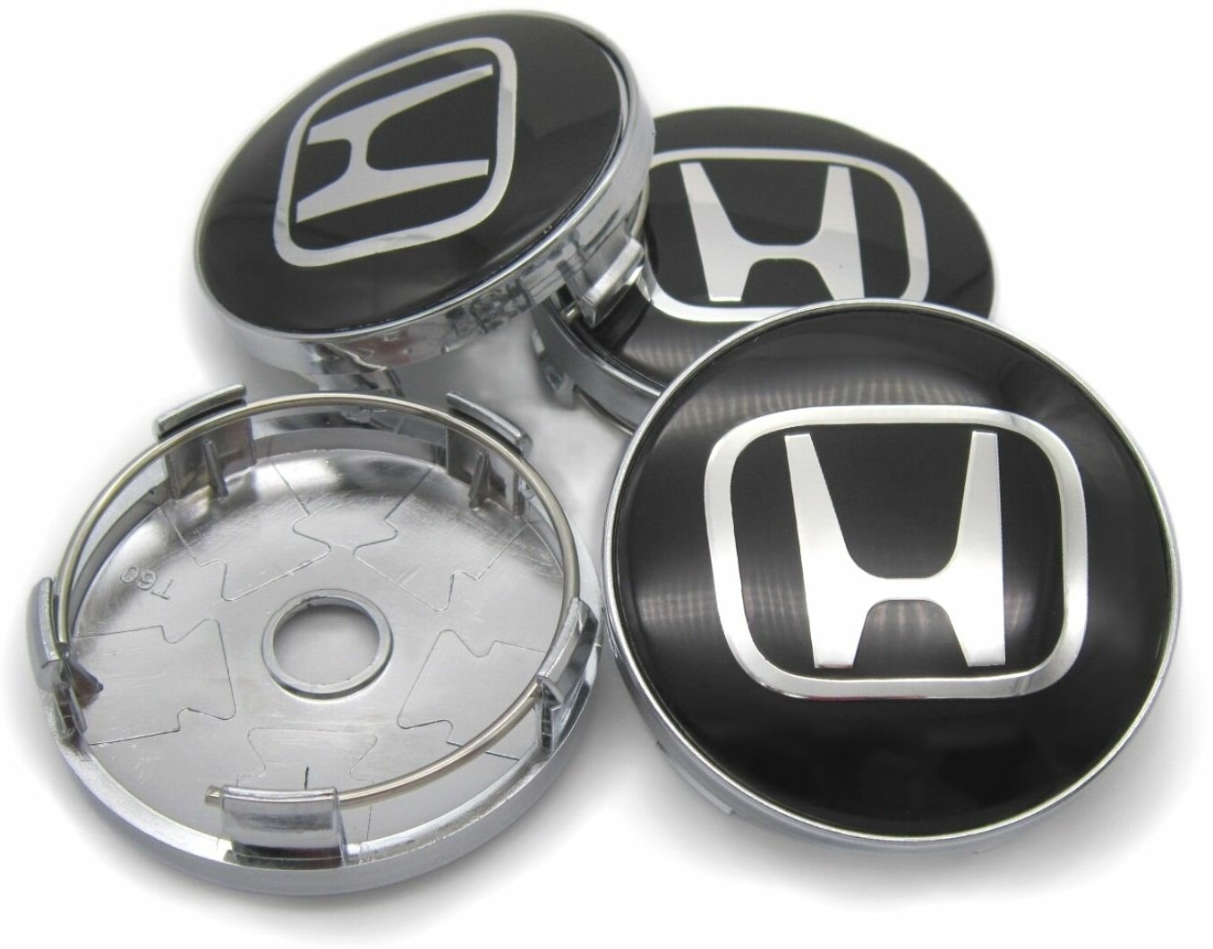 Колпачки заглушки на литые диски Хонда 60/56 мм комплект 4 шт.