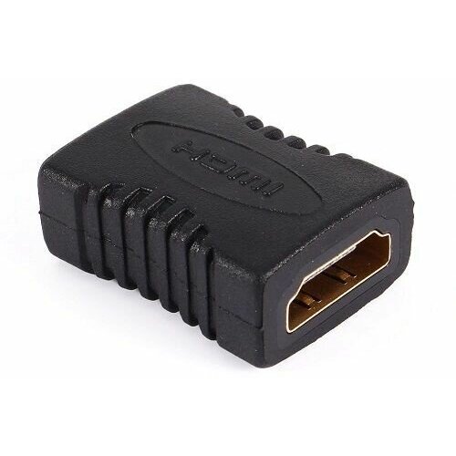 Адаптер аудио-видео HDMI(f) - HDMI(f), BEHPEX, черный адаптер hama h 205163 hdmi f hdmi f черный