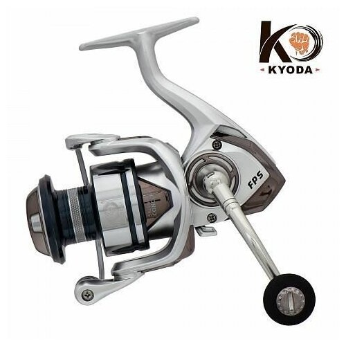 Катушка безинерционная 8+1 подшипник, передний фрикцион KYODA катушка kyoda zandex 2000 9 1 подшипник передний фрикцион