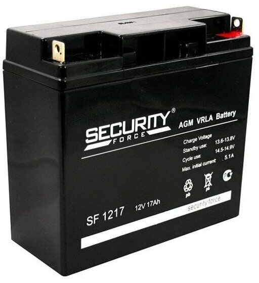 Аккумуляторная батарея Security Force SF 1217