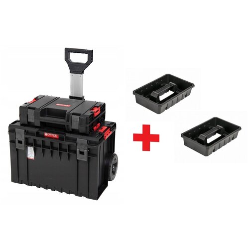 Набор ящиков Qbrick System ONE Cart + PRO Toolcase + 2x ONE Tray (Z255734PG001)