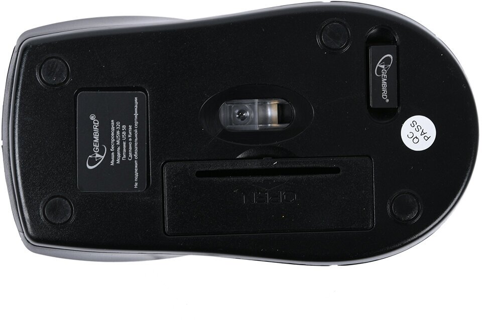 Беспроводная мышь Gembird MUSW-320-P Purple USB