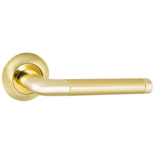 Ручка дверная Punto Rex круглая розетка золото