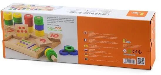 Игровой набор Viga Toys Цифры и счет (59072) - фото №4