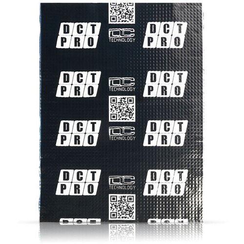 Вибропоглощающий материал DreamCar DCT Pro Black 2 (0,50x0,66), упаковка 10 листов