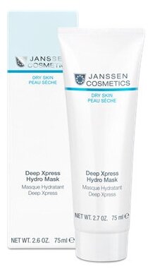 Гель-маска JANSSEN для мгновенного и глубокого увлажнения Deep xpress hydro mask, 75 мл