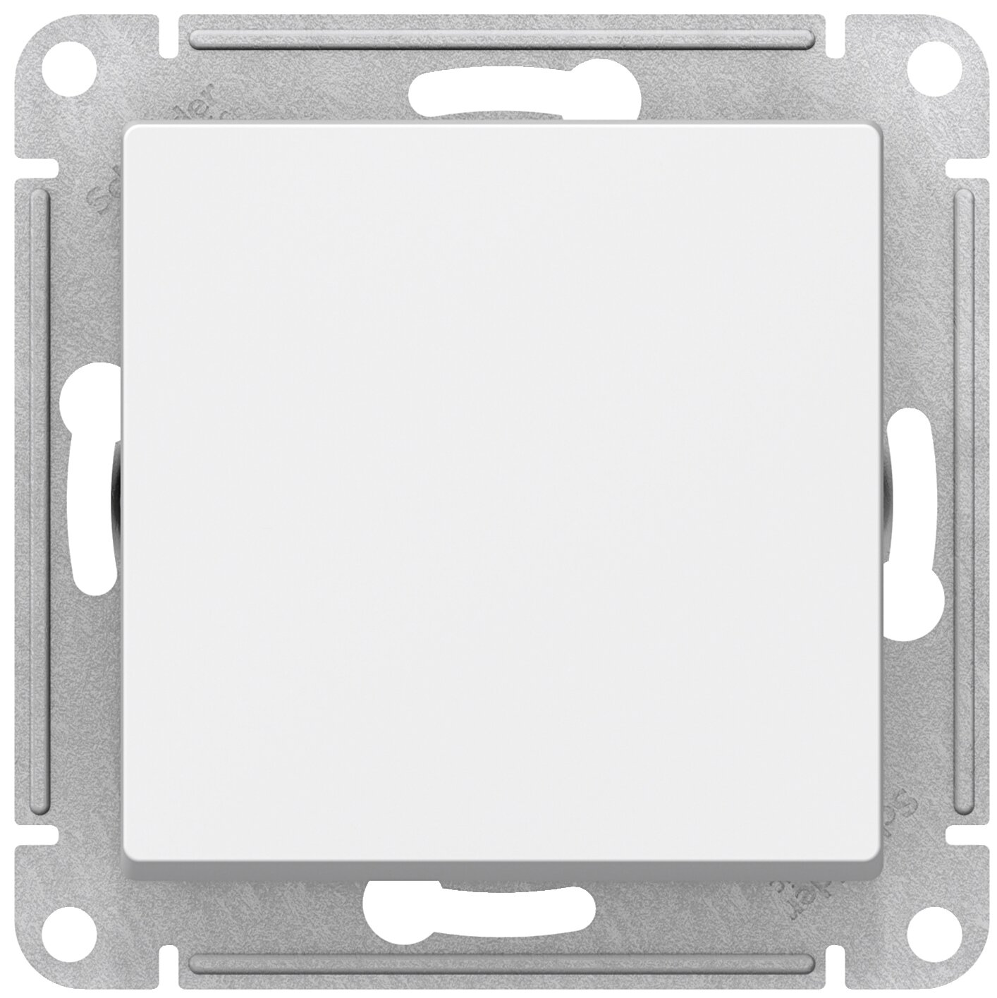 Выключатель 1-клав. 10А SE AtlasDesign Белый (ATN000111) - фотография № 2