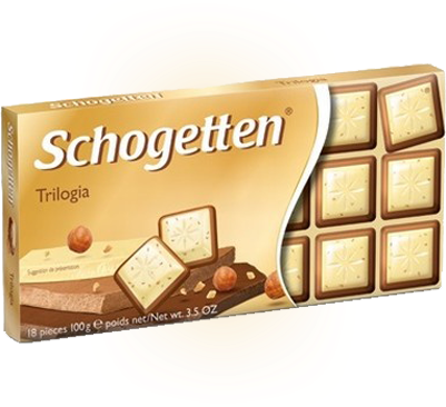 Шоколад Schogetten Trilogia 100 гр