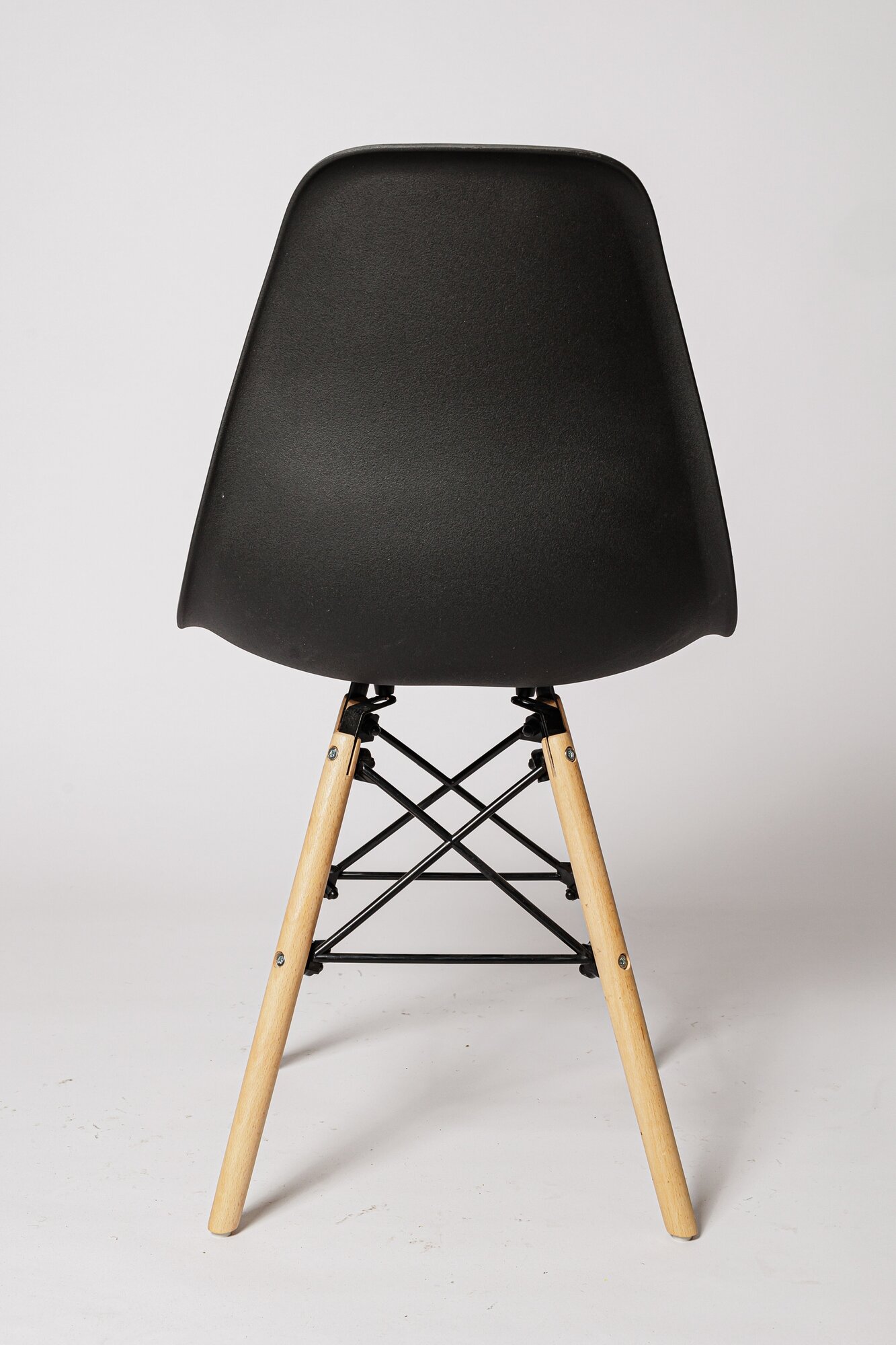 Комплект из 2-х пластиковых стульев SC-001 B, черный - фотография № 3