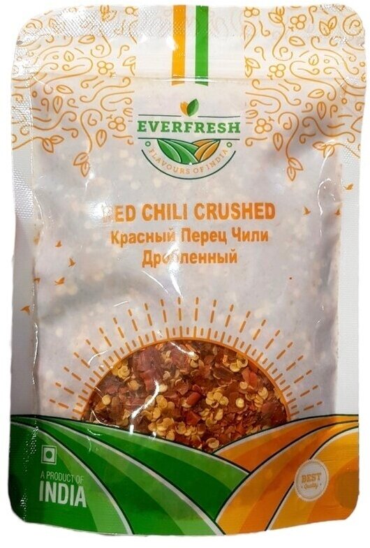 Красный перец чили дробленый Red Chili Crushed Everfresh 100 г