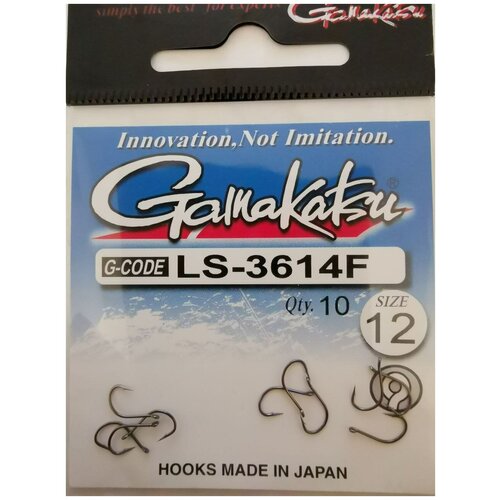 Крючок Gamakatsu Hook LS-3614F №12