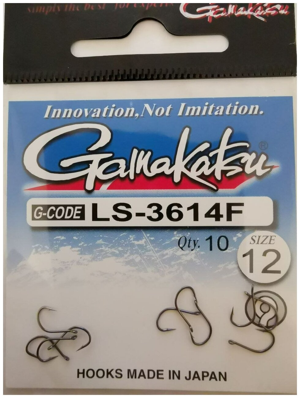 Крючок Gamakatsu Hook LS-3614F №12