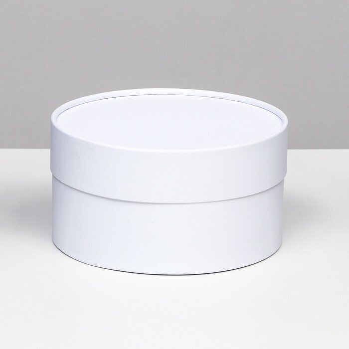Подарочная коробка Sima-land "Алмаз" белый, завальцованная без окна, 21х11 см