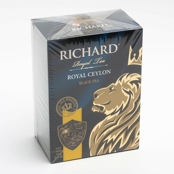 Чай черный Richard Royal Ceylon листовой, 180 г - фото №13