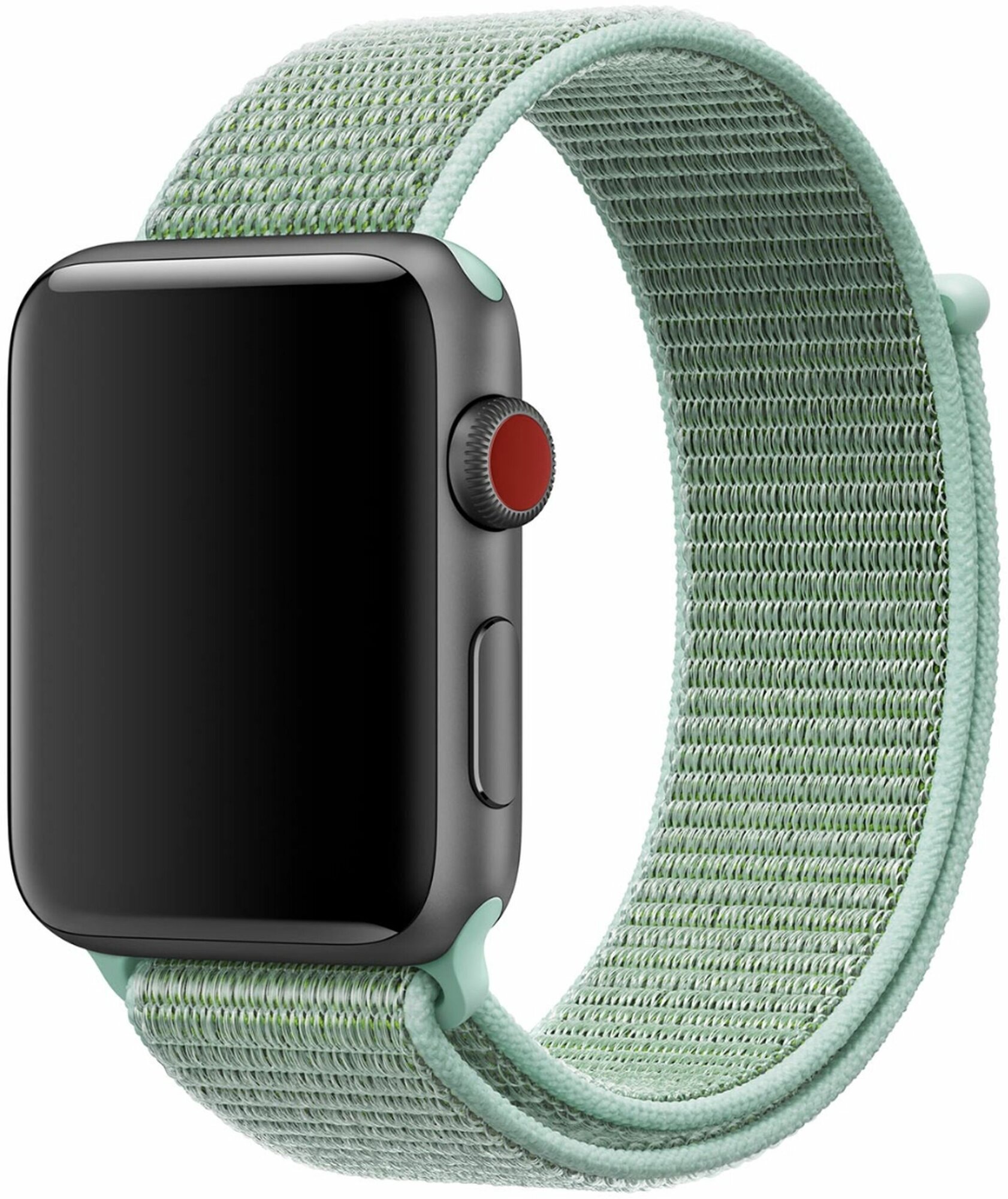 Ремешок Apple Sport Loop Marine Green для Apple Watch 42-44-45-49mm MRJ12ZM/A
