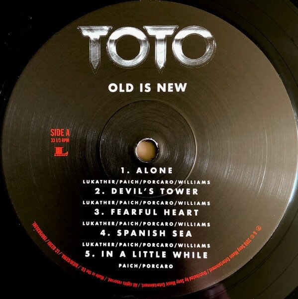 TOTO TOTO - Old Is New Sony Music - фото №7