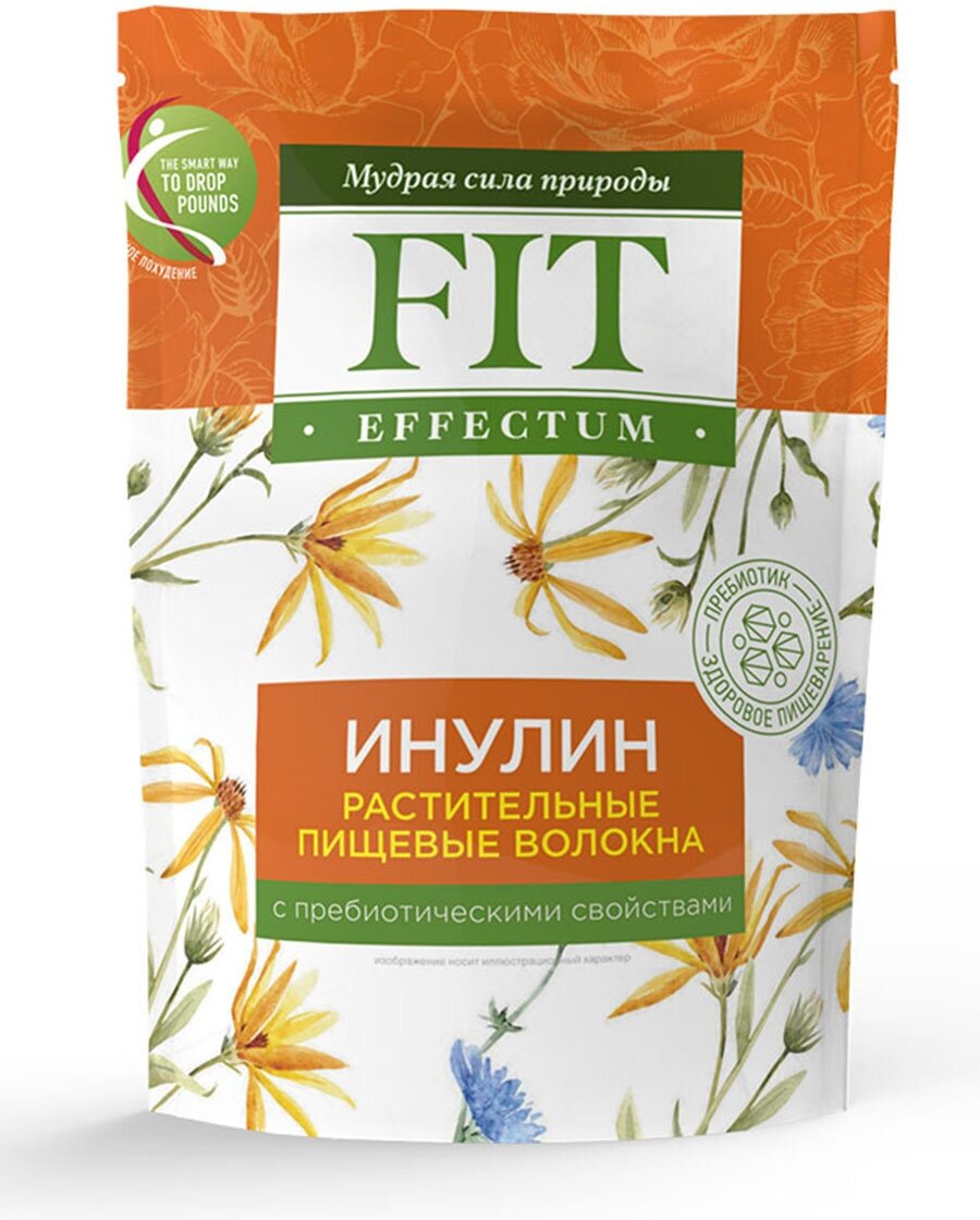 Инулин, растительные пищевые волокна "FitEffectum",200гр