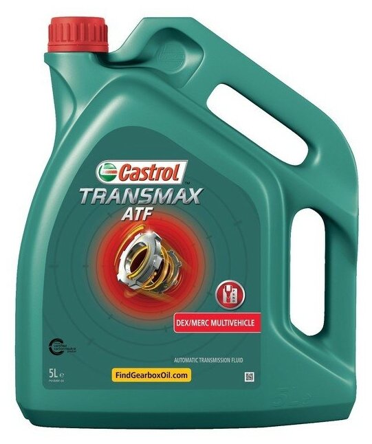 Масло трансмиссионное синтетическое Transmax ATF Dex/Mcrc Multivchicle (5л) Castrol 15DD2B