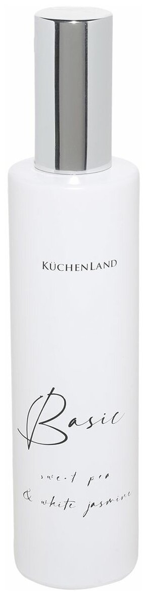 фото Спрей ароматический Kuchenland, 100 мл, белый, Sweet Pea&White Jasmine, Basic
