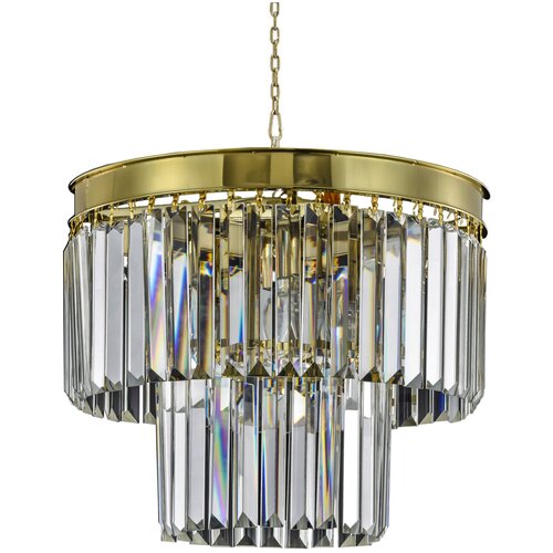 Люстра Mak-interior Odeon 2 rings gold